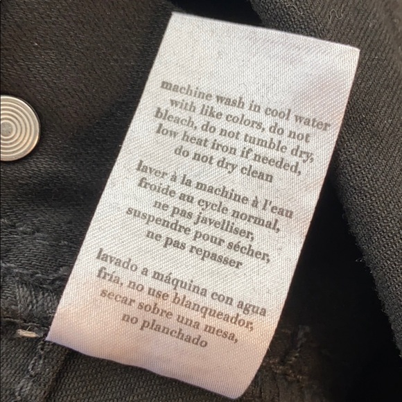 WeWoreWhat Black High Rise Skinny Stretch Overalls - Picture 7 of 8